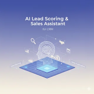 AI Lead Scoring & Sales Assistant (for CRM)