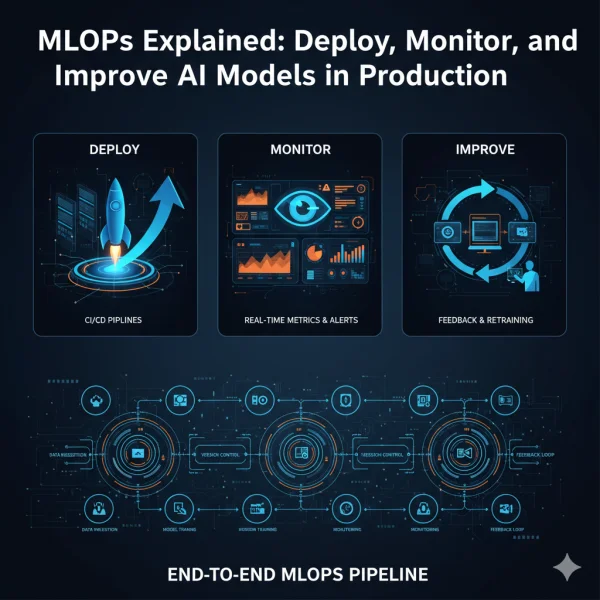 MLOps Explained: Deploy, Monitor, and Improve AI Models in Production