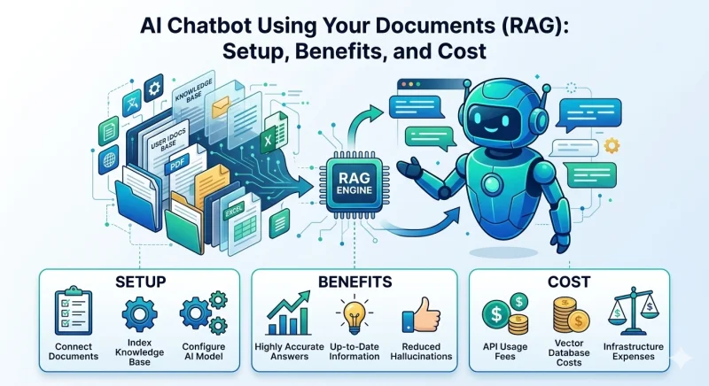 AI Chatbot Using Your Documents (RAG): Setup, Benefits, and Cost