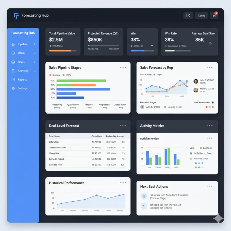 Sales Pipeline & Forecasting