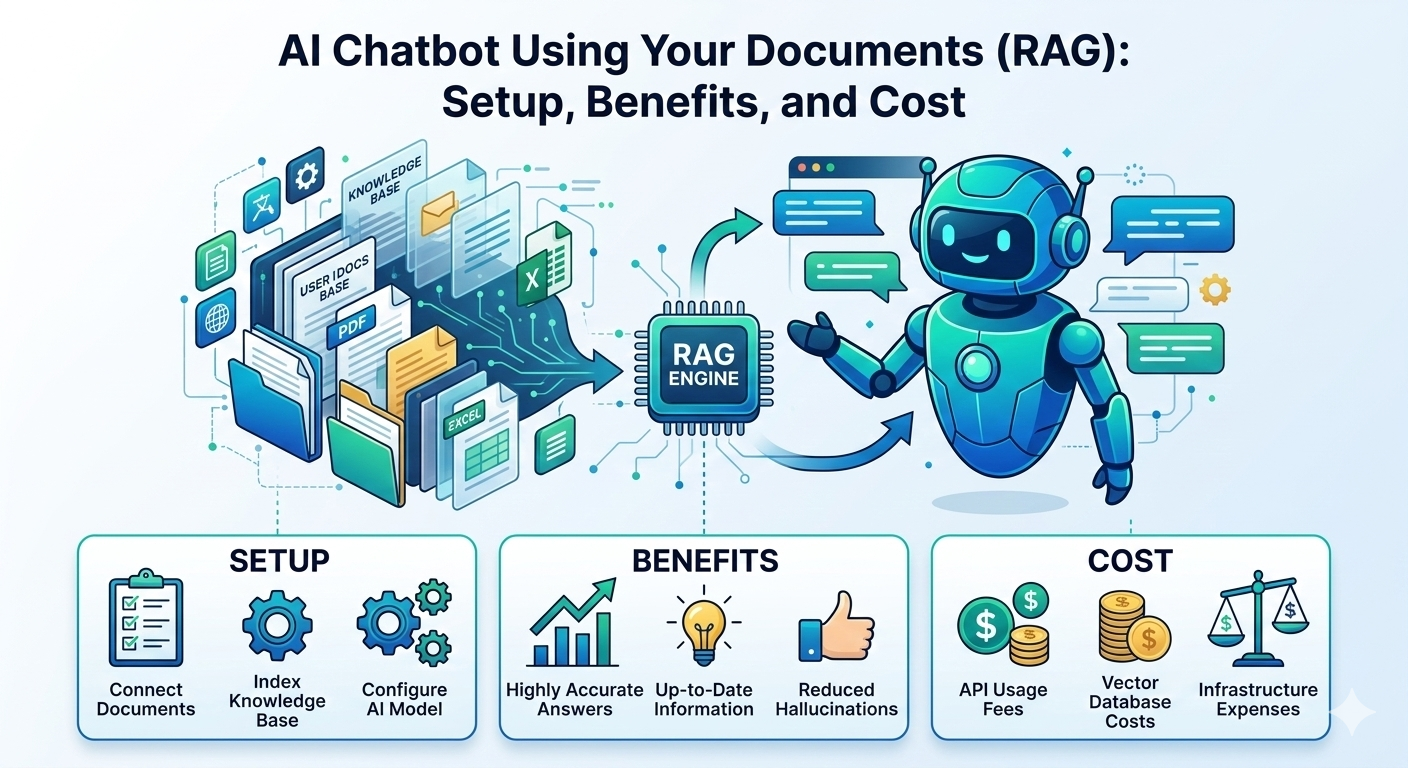 AI Chatbot Using Your Documents (RAG): Setup, Benefits, and Cost