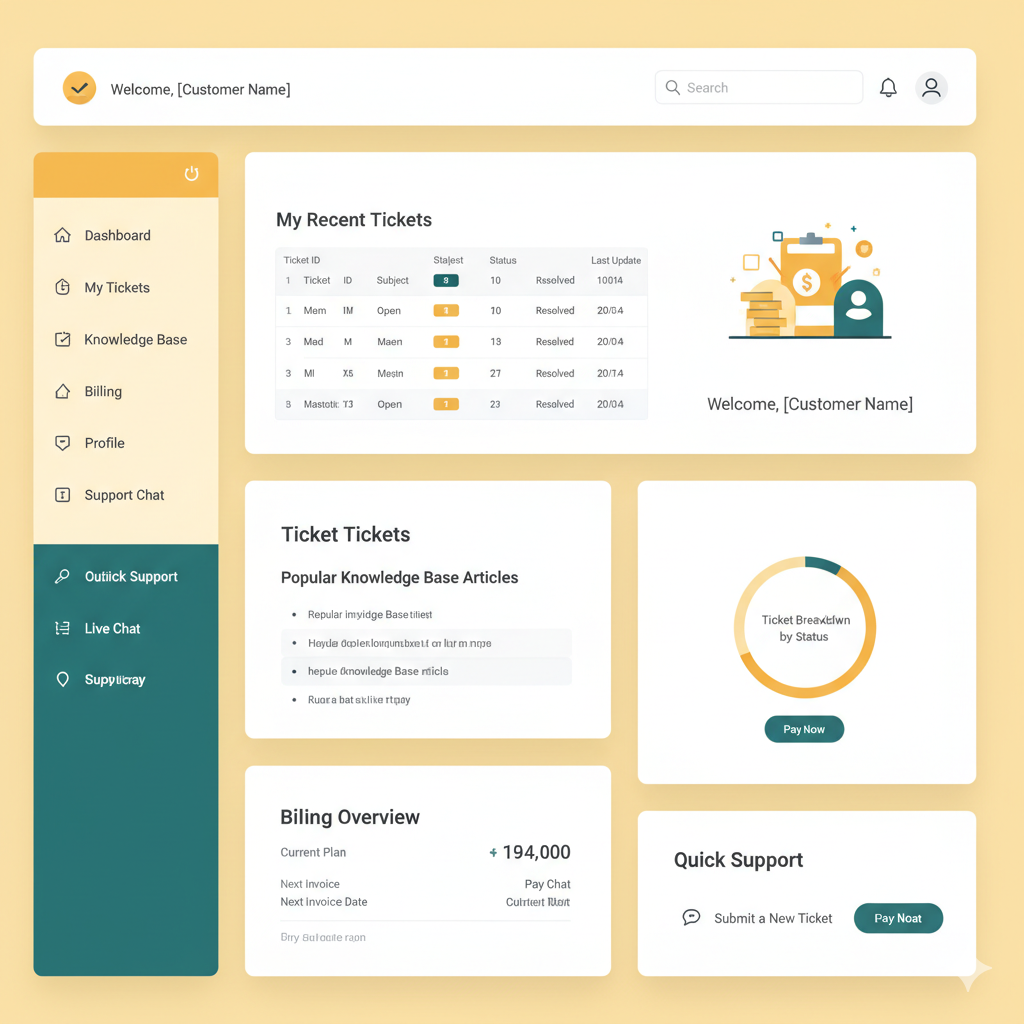 Customer Portal (Self-Service)