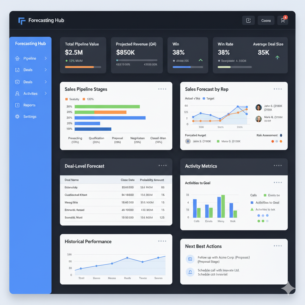 Sales Pipeline & Forecasting